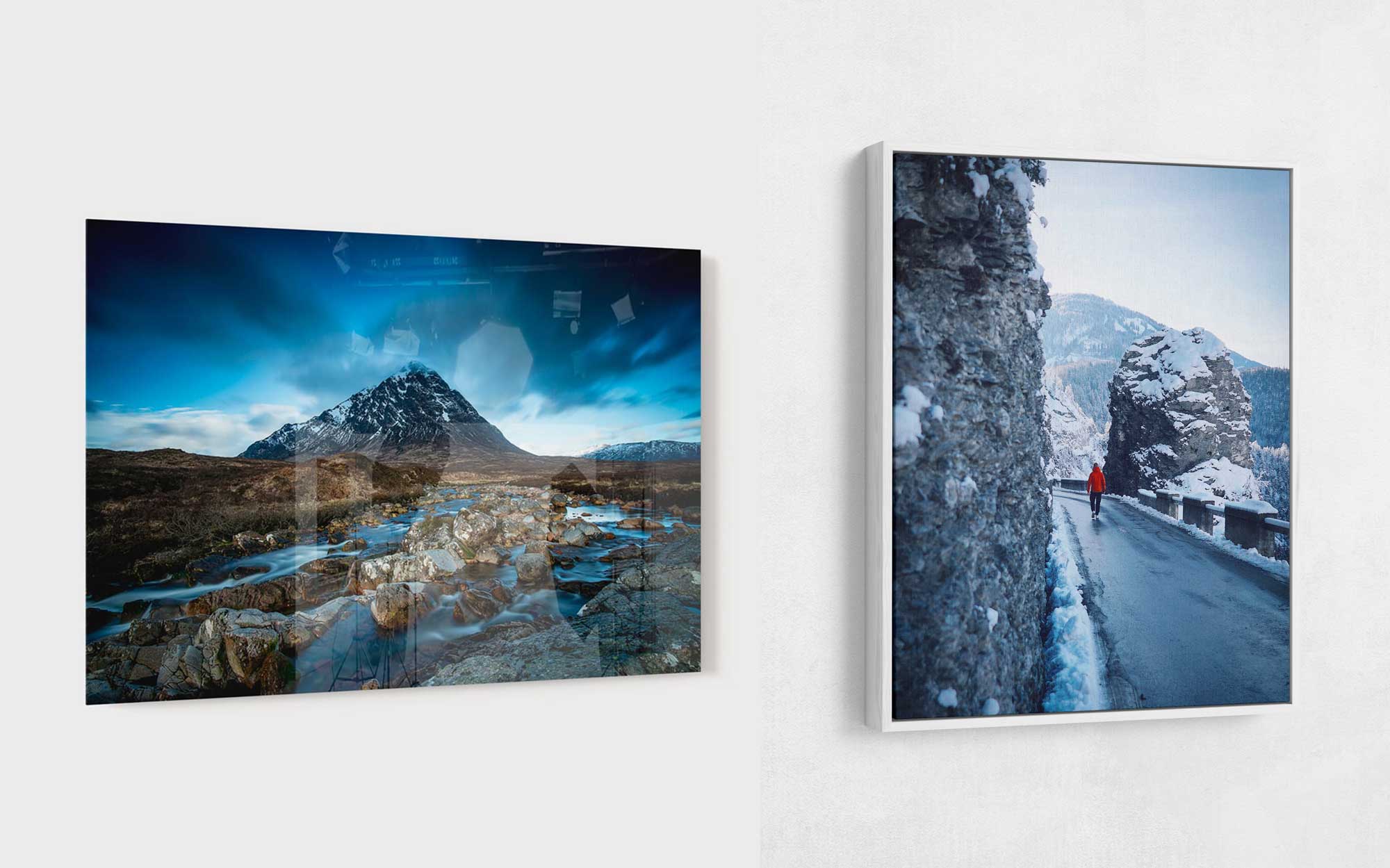 Acrylic prints vs canvas prints