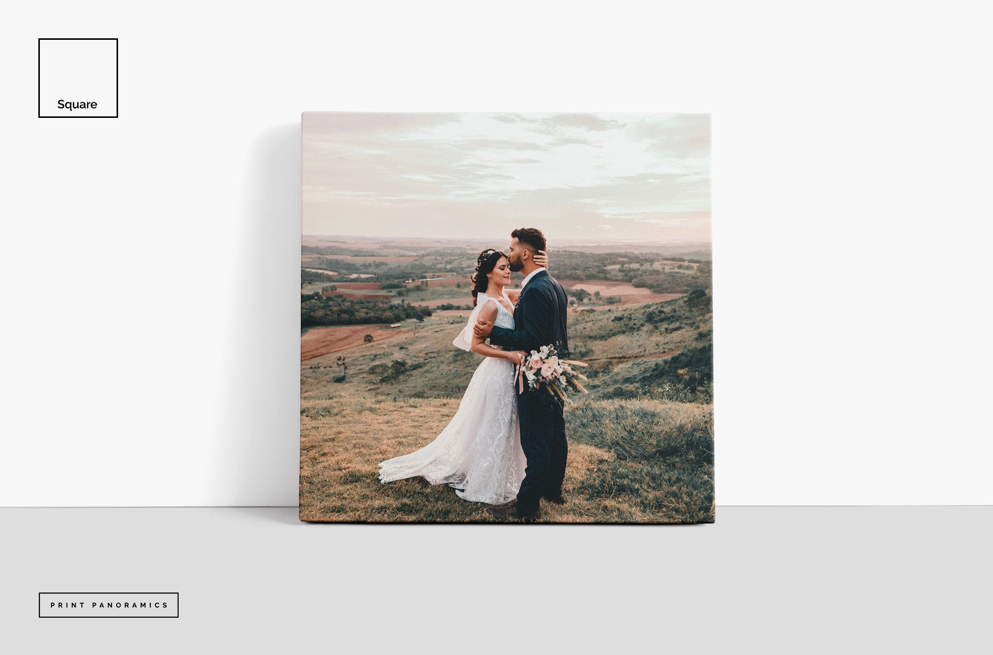 Square canvas print