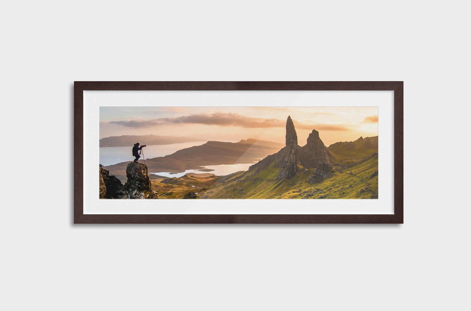 Panoramic Framed Mounted Photo Print