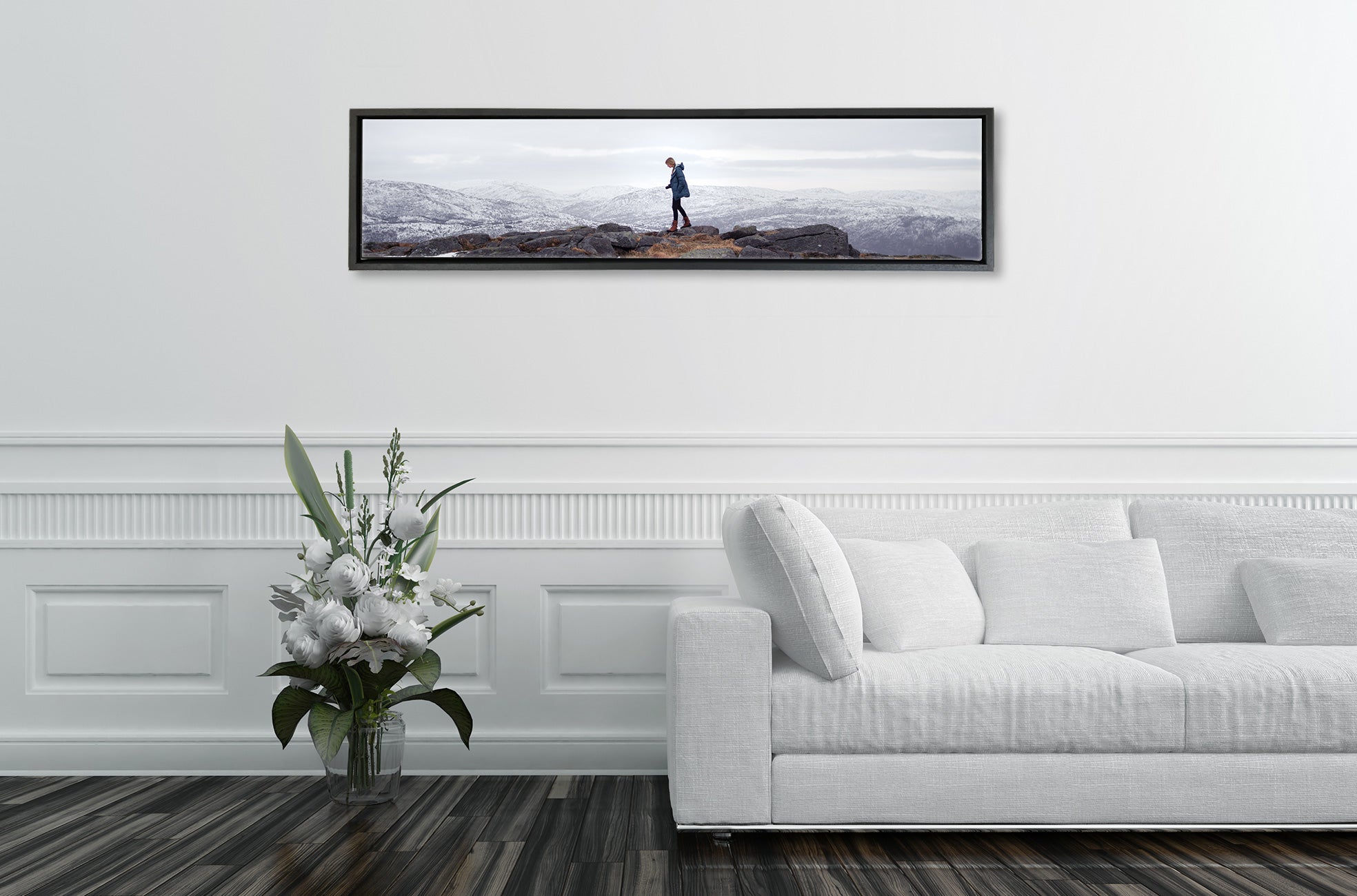 Ultra Panoramic Floating Framed Canvas