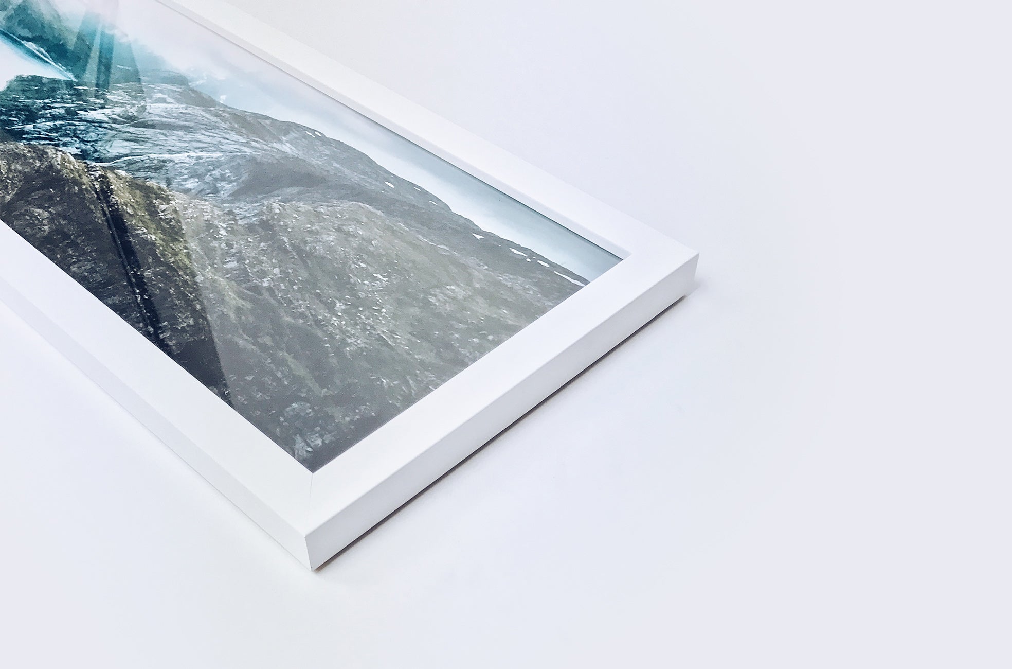 Ultra panoramic framed photo print