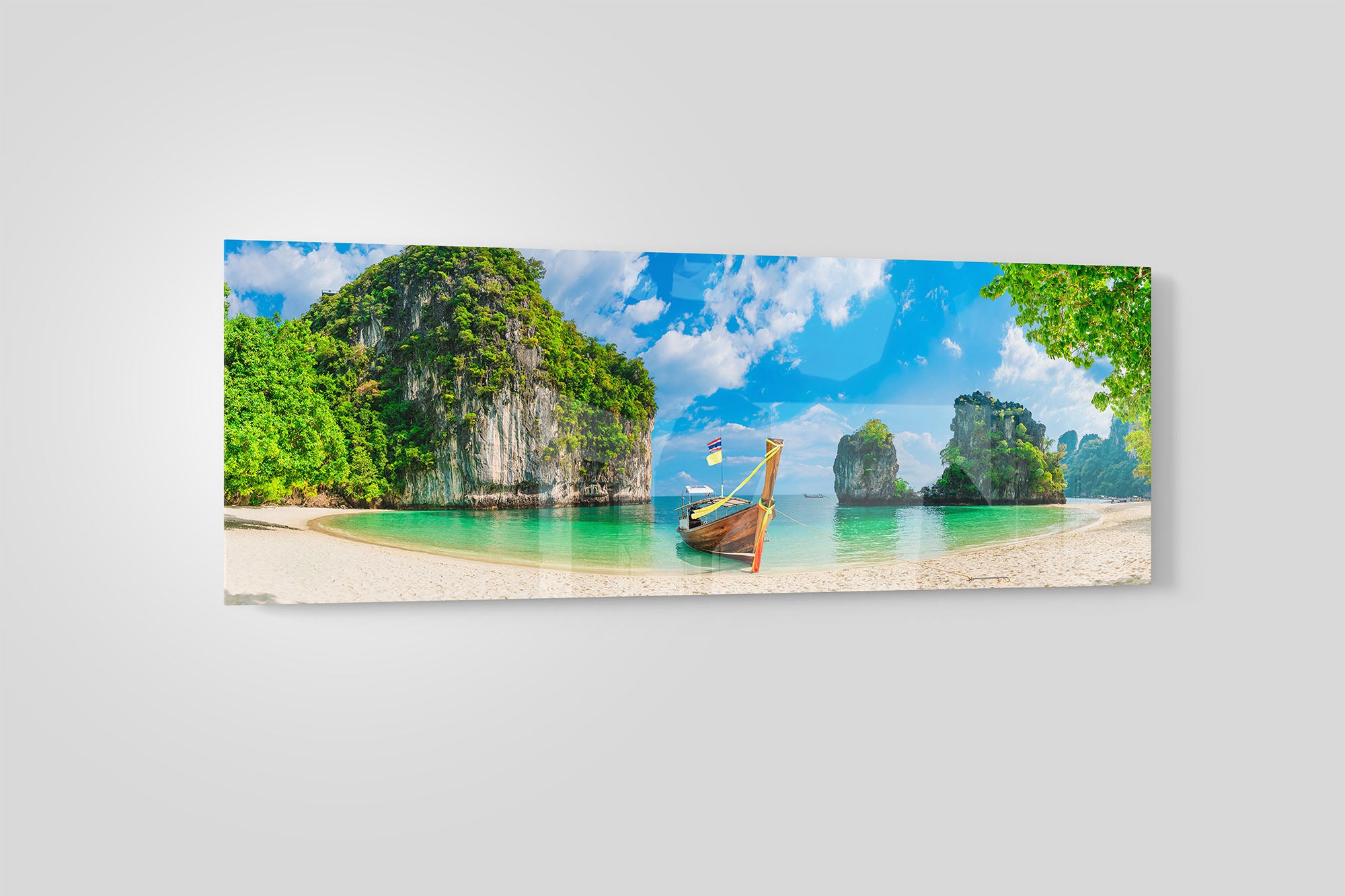 acrylic print in panoramic