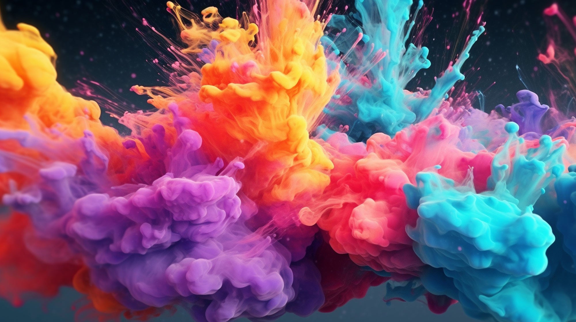 A splash of colour - image resolution