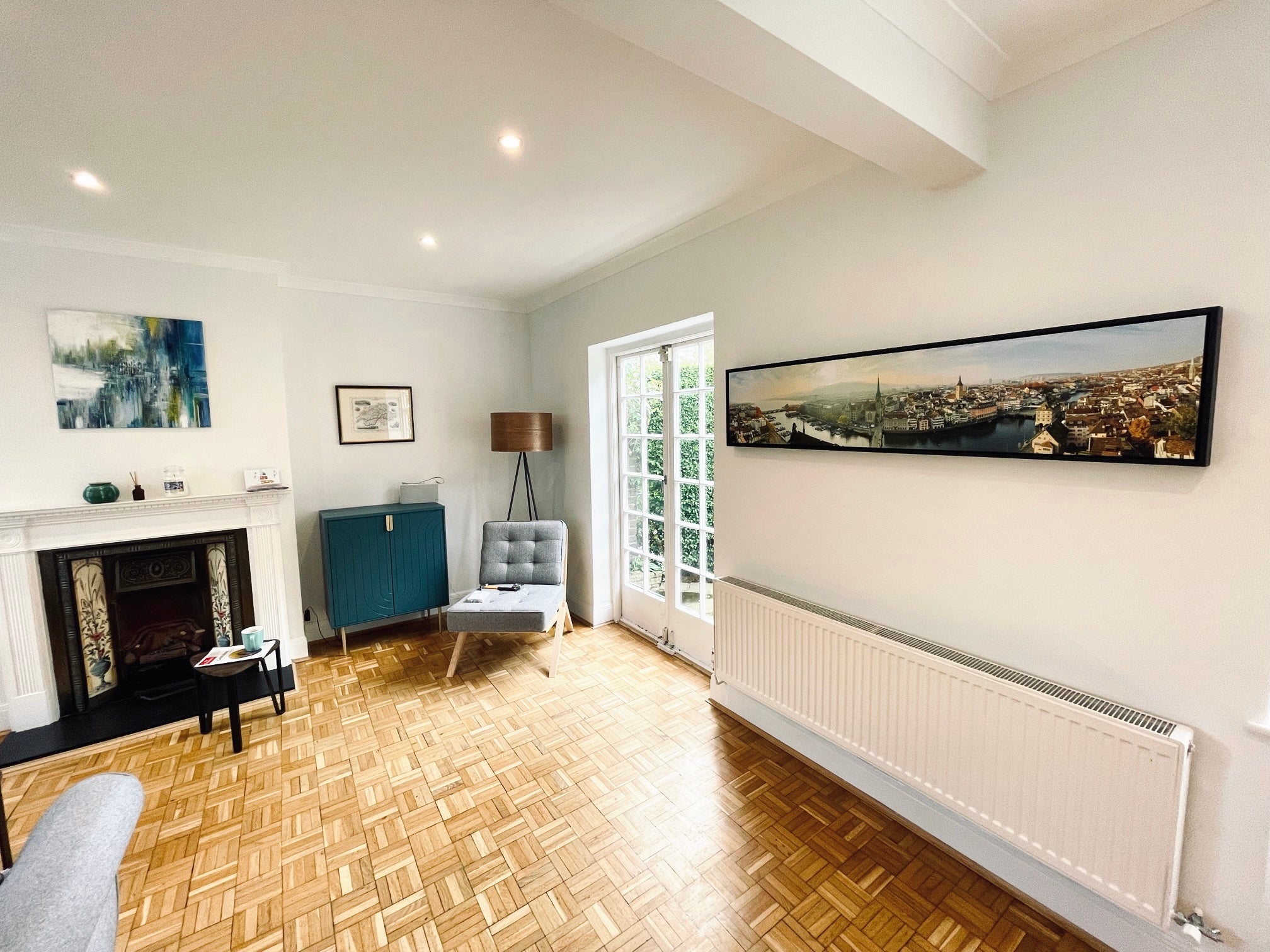 Ultra panoramic in living room