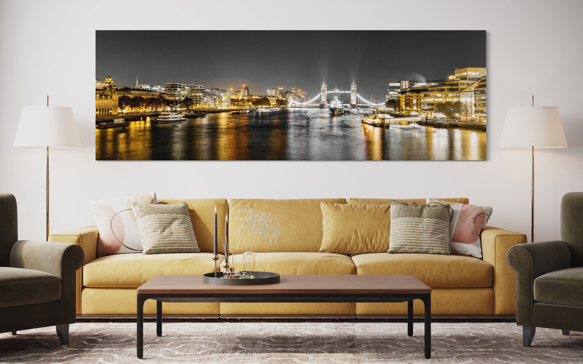 Large Prints: Inspiring Ideas to Your Space