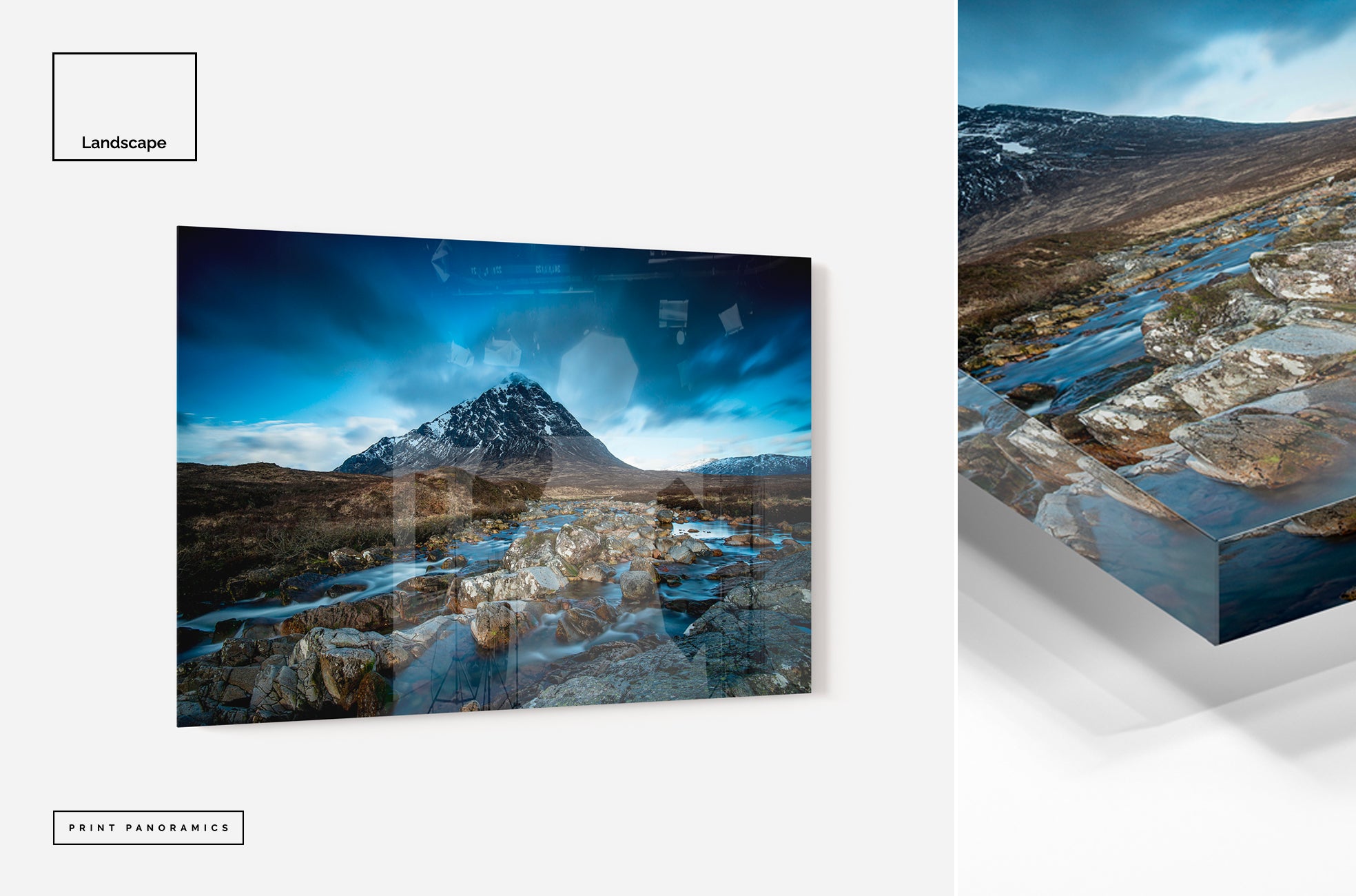 Landscape acrylic print 