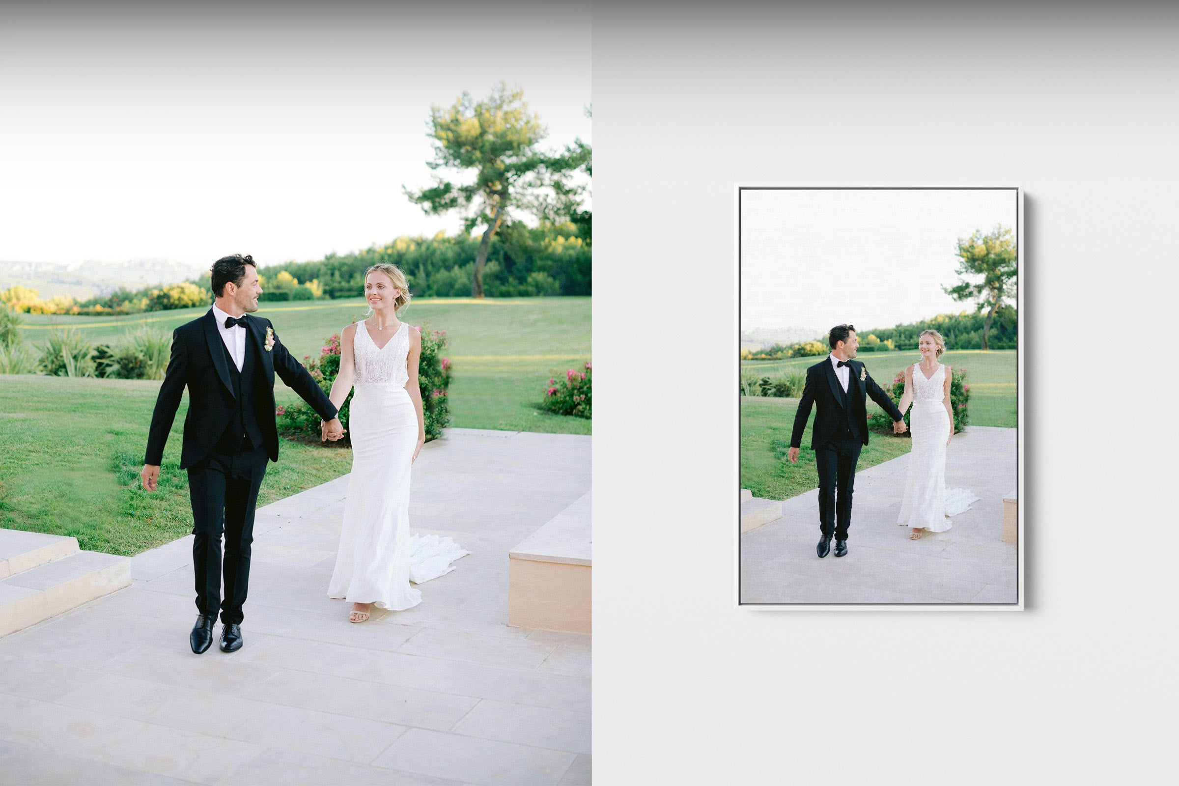 Wedding Photos Framed at Print Panoramics