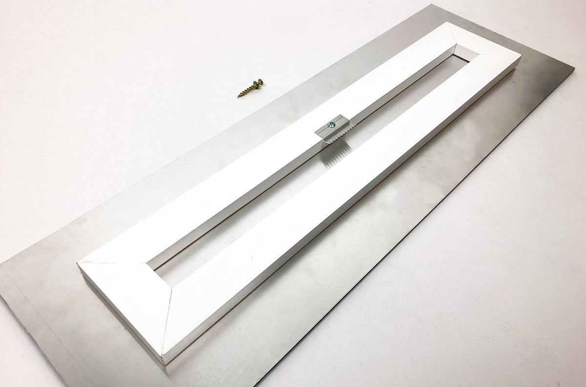 floating hanging subframe for aluminium dibond