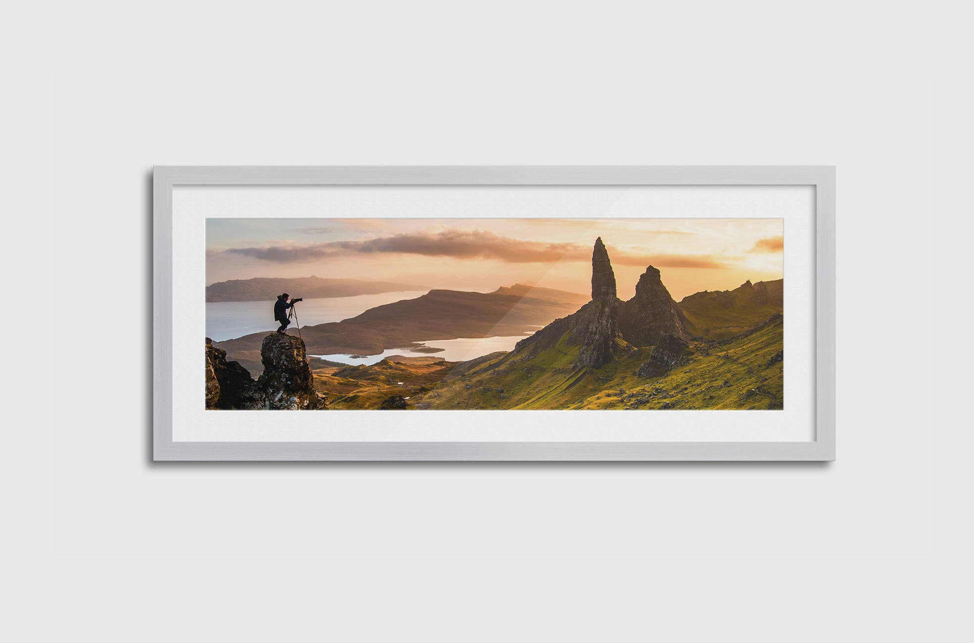 Panoramic Framed Mounted Photo Print