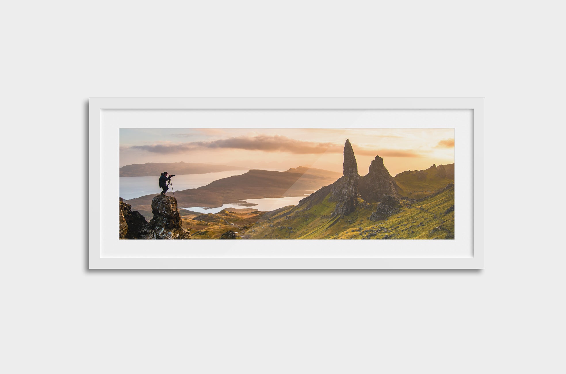Panoramic Framed Mounted Photo Print