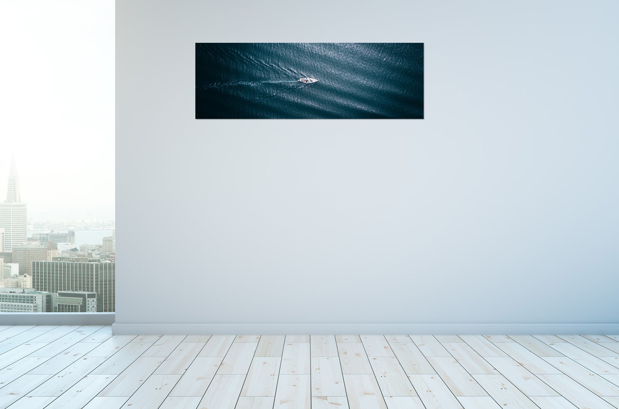 Panoramic photo print